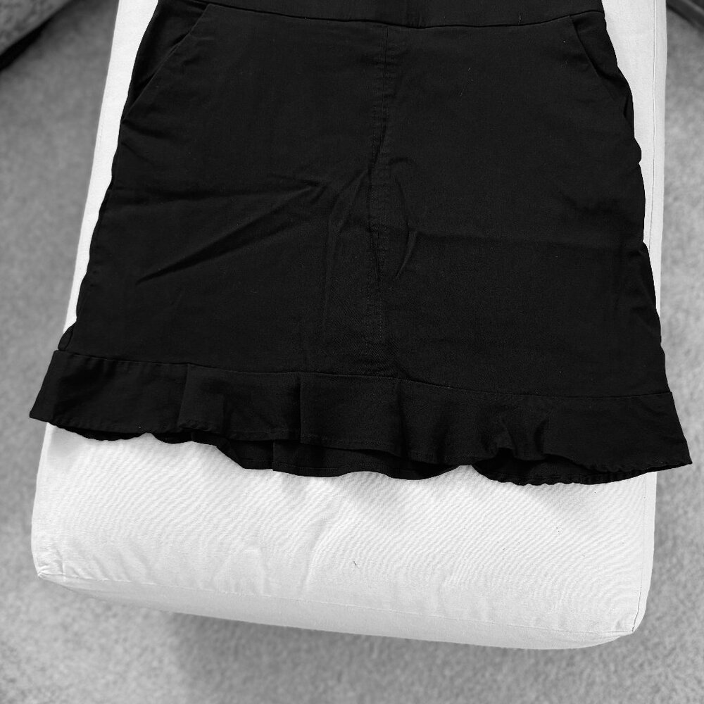 Counterparts, Black Scalloped Skorts, Size 10 - Picture 5 of 8